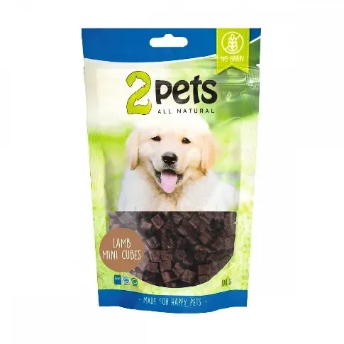 Bilde av best pris 2Pets MiniCubes med Lam 100 g (100 g) Hund - Hundegodteri - Godbiter til hund