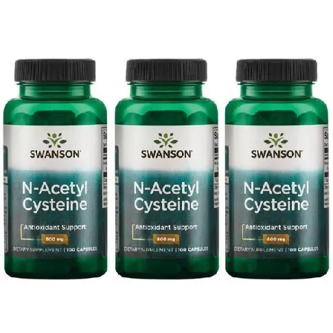 Bilde av best pris 3-Pack NAC N-Acetyl Cysteine - 3x100 kapsler Nyheter
