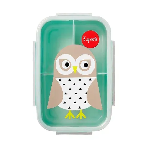 Bilde av best pris 3 Sprouts - Bento Box - Mint Owl - Baby og barn