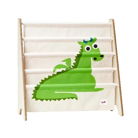 Bilde av best pris 3 Sprouts - Book Rack - Green Dragon - Baby og barn