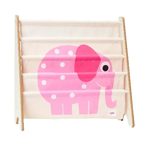 Bilde av best pris 3 Sprouts - Book Rack - Pink Elephant - Baby og barn