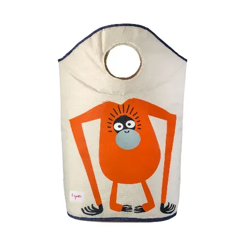 Bilde av best pris 3 Sprouts - Laundry Hamper - Orange Orangutan - Baby og barn