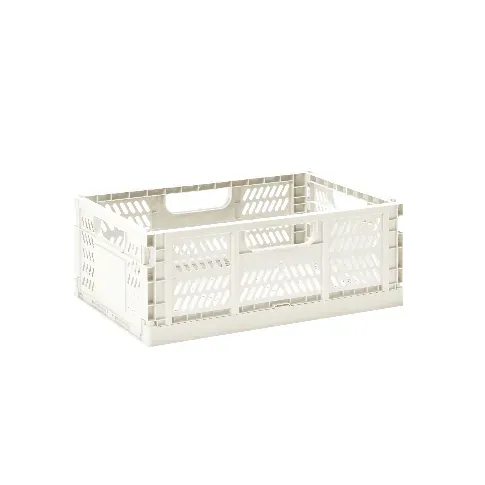 Bilde av best pris 3 Sprouts - Modern Folding Crate Large Cream - Baby og barn
