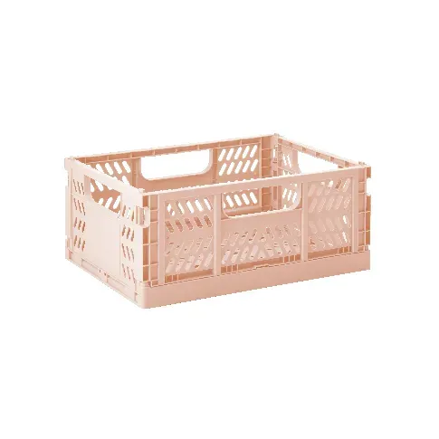 Bilde av best pris 3 Sprouts - Modern Folding Crate Medium Clay - Baby og barn