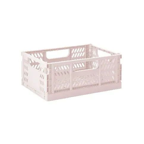 Bilde av best pris 3 Sprouts - Modern Folding Crate Medium Pink - Baby og barn