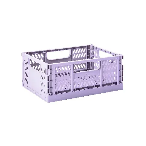 Bilde av best pris 3 Sprouts - Modern Folding Crate Medium Purple - Baby og barn