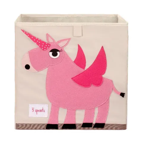Bilde av best pris 3 Sprouts - Storage Box - Pink Unicorn - Baby og barn