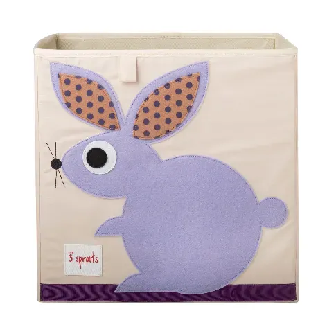 Bilde av best pris 3 Sprouts - Storage Box - Purple Rabbit - Baby og barn