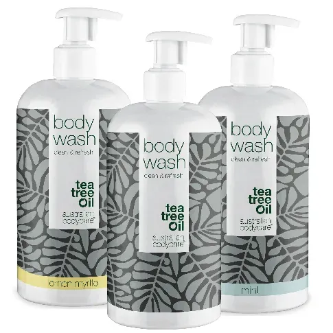 Bilde av best pris 3 for 2 body wash - 500 ml: Tea Tree Oil, Lemon Myrtle &amp; Mint