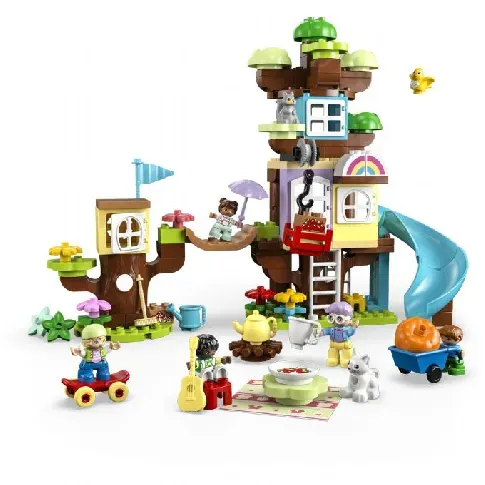 Bilde av best pris 3-i-1 Tretopphus LEGO Duplo 10993 Byggeklosser