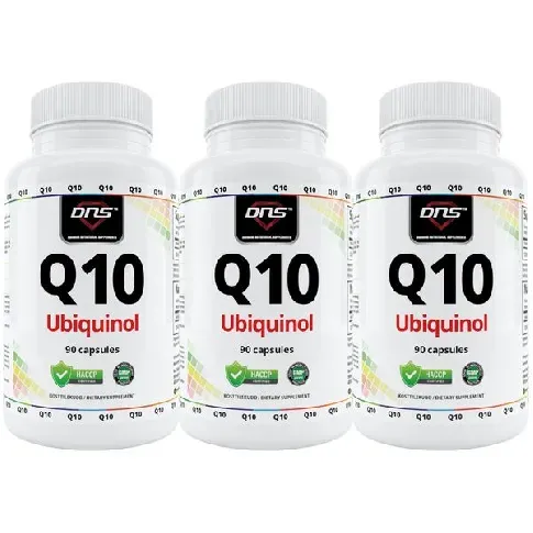Bilde av best pris 3-pack Q10 Ubiquinol - 3 x 90 kapsler Vitaminer/ZMA