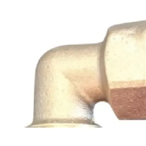 Bilde av best pris 3/4x3/4 muffe-nippel - 90° vinkel bronze Rørlegger artikler - Oppvarming - Gulvvarme