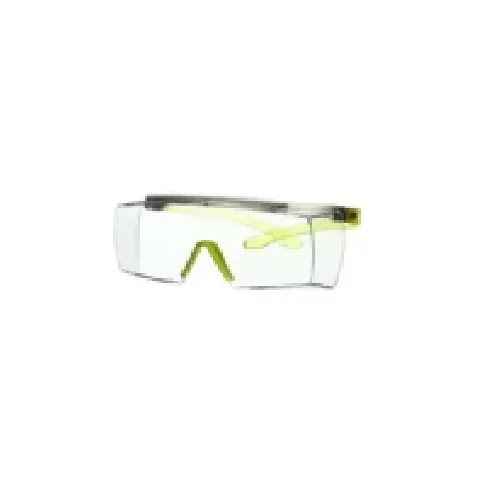 Bilde av best pris 3M SecureFit 3700, Sikkerhetsbriller, Monteringsarbeid, Konstruksjons-/renoveringsarbeid, Arbeid med kjemikalier, Alle kjønn, Limefarget, Gjennomsiktig, Polykarbonat Klær og beskyttelse - Sikkerhetsutsyr - Vernebriller