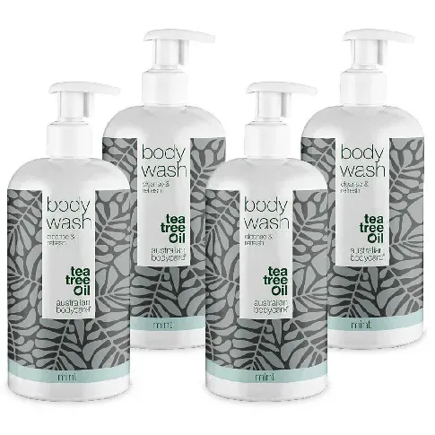 Bilde av best pris 4 for 3 Body Wash - Tea Tree Oil Mint Body Wash