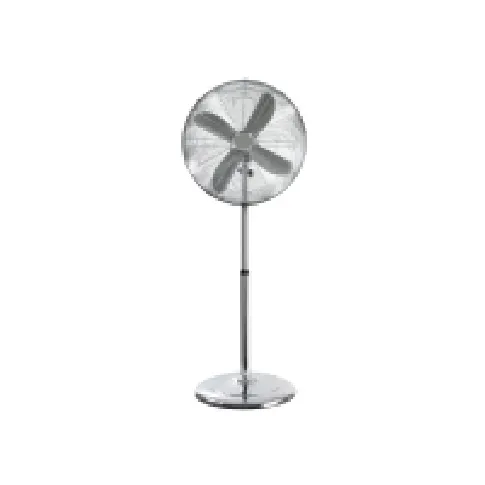 Bilde av best pris 45 cm metal floor stand fan, chrome Diverse