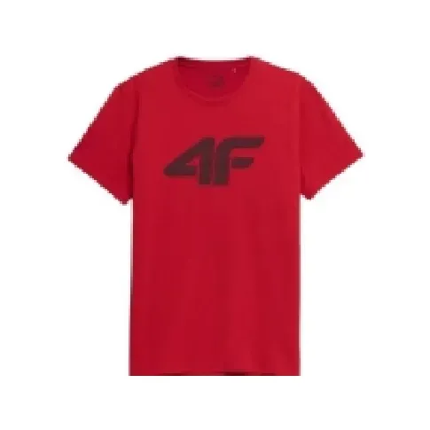 Bilde av best pris 4f T-skjorte herre 4F T-skjorte med trykk RØD XL Klær og beskyttelse - Arbeidsklær - Gensere