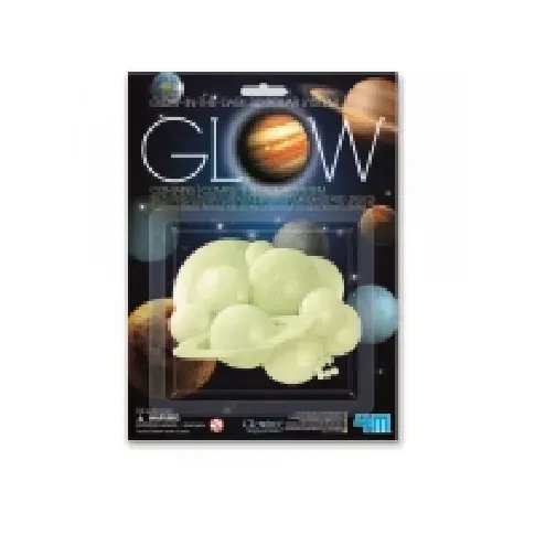 Bilde av best pris 4m Glow-In-The-Dark 3D-solsystem Barn & Bolig - Barnerommet - Vegg klistremerker