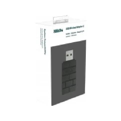 Bilde av best pris 8Bitdo USB Wireless Adapter 2, USB Type-A, Bluetooth, Sort, Android, 56 mm, 24 mm PC tilbehør - Kontrollere - IO-kort