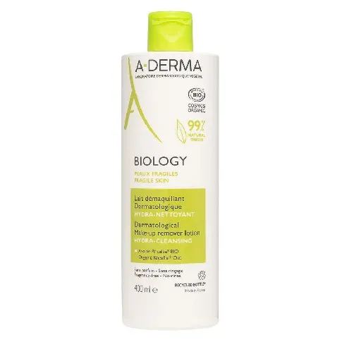Bilde av best pris A-Derma Biology Make-Up Remover Lotion Hydra-Cleansing 400ml Hudpleie - Ansikt - Rens
