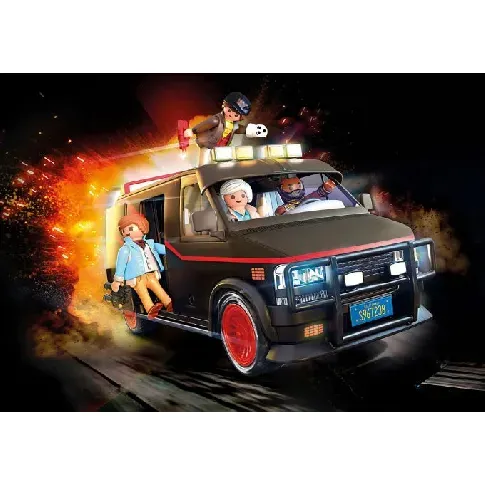 Bilde av best pris A-Team bussen Playmobil Movie Cars 70750 Byggesett