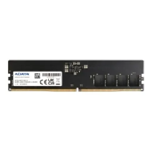 Bilde av best pris ADATA - DDR5 - modul - 16 GB - DIMM 288-pin - 4800 MHz / PC5-38400 - CL40 - 1.1 V - ikke-bufret - on-die ECC - svart PC-Komponenter - RAM-Minne - DDR5