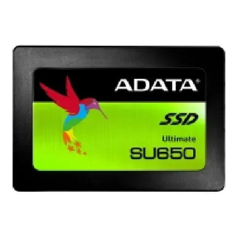 Bilde av best pris ADATA Ultimate SU650 - SSD - 480 GB - intern - 2.5 - SATA 6Gb/s PC-Komponenter - Harddisk og lagring - SSD