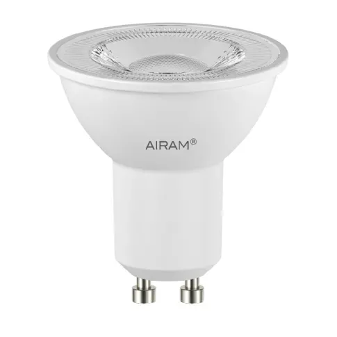 Bilde av best pris AIRAM GU10 LED Spotlight 5,7W dimbar 4000K 620 lumen Belysning,LED-pærer