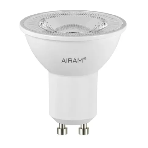 Bilde av best pris AIRAM GU10 LED lampe 4,2W 3000K 370 lumen Belysning,LED-pærer
