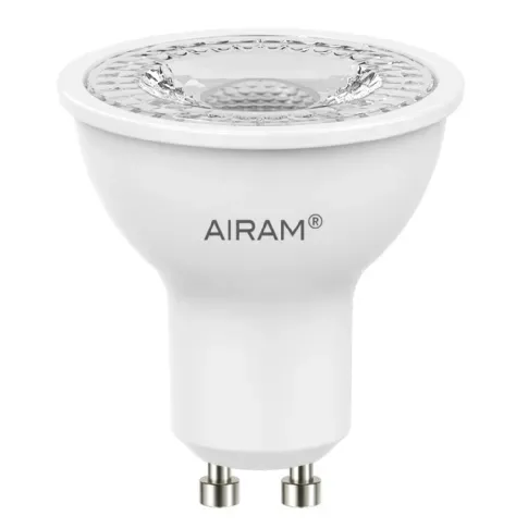 Bilde av best pris AIRAM GU10 Spotlight LED 4W 4000K 470 lumen Belysning,LED-pærer