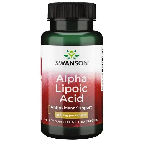 Bilde av best pris ALA Alpha Lipoic Acid 600 mg - 60 kapsler Nyheter