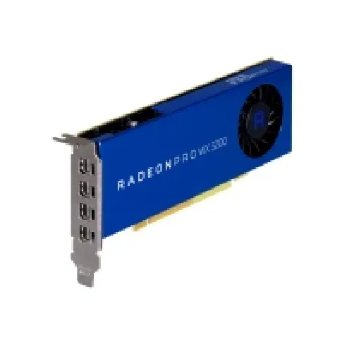 Bilde av best pris AMD Radeon Pro WX 3200 - Grafikkort - Radeon Pro WX 3200 - 4 GB GDDR5 - PCIe 3.0 x16 lav profil - 4 x Mini DisplayPort PC-Komponenter - Skjermkort & Tilbehør - Lav profil skjermkort