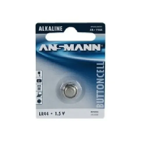 Bilde av best pris ANSMANN - Batteri LR44 - Alkalisk PC tilbehør - Ladere og batterier - Diverse batterier