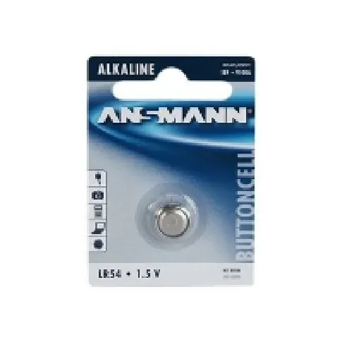 Bilde av best pris ANSMANN - Batteri LR54 - Alkalisk PC tilbehør - Ladere og batterier - Diverse batterier