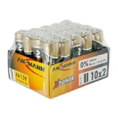 Bilde av best pris ANSMANN X-POWER Mignon AA - Batteri 2 x AA-type - Alkalisk (en pakke 10) PC tilbehør - Ladere og batterier - Diverse batterier