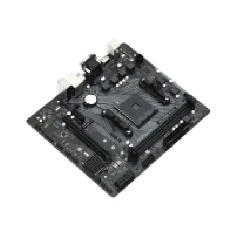 Bilde av best pris ASRock A520M-HVS - Hovedkort - mikro ATX - Socket AM4 - AMD A520 Chipset - USB 3.2 Gen 1 - Gigabit LAN - innbygd grafikk (CPU kreves) - HD-lyd (8-kanalers) PC-Komponenter - Hovedkort - AMD hovedkort