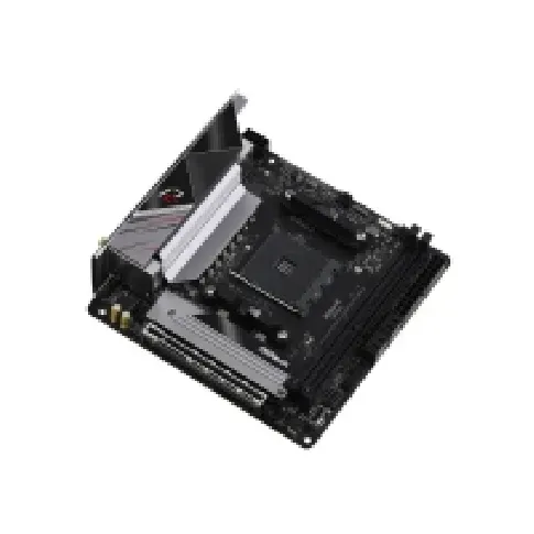 Bilde av best pris ASRock B550 Phantom Gaming-ITX/ax - Hovedkort - mini-ITX - Socket AM4 - AMD B550 Chipset - USB-C Gen2, USB 3.2 Gen 1, USB 3.2 Gen 2 - 2.5 Gigabit LAN, Wi-Fi, Bluetooth - innbygd grafikk (CPU kreves) - HD-lyd (8-kanalers) PC-Komponenter - Hovedkort - AMD h