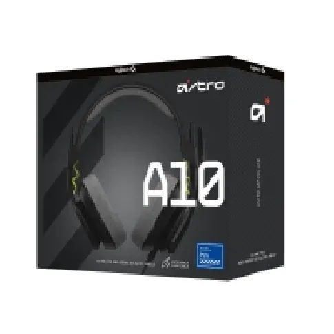 Bilde av best pris ASTRO Gaming A10 Gen 2 - Hodesett - full størrelse - kablet - 3,5 mm jakk - svart Gaming - Headset og streaming - Hodesett