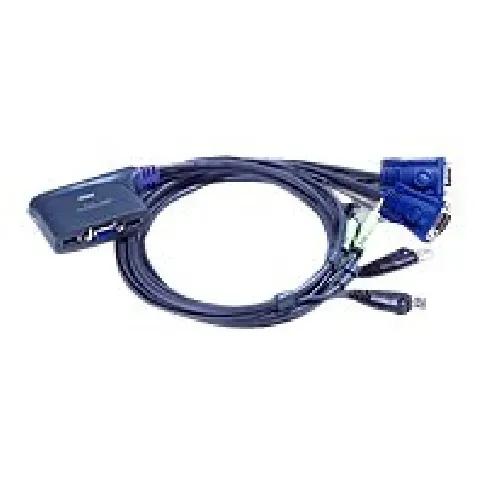 Bilde av best pris ATEN CS62US - KVM / lyd / USB-svitsj - 2 x USB - stasjonær PC tilbehør - KVM og brytere - Switcher