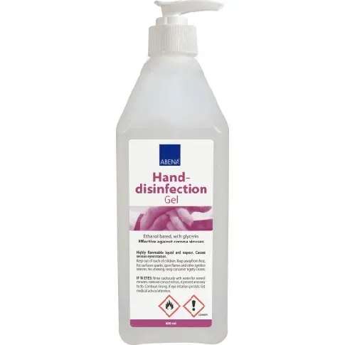 Bilde av best pris Abena hånddesinfeksjonsgel med pumpe, 600 ml Backuptype - Værktøj