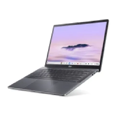Bilde av best pris Acer Chromebook Plus 514 CBE574-1T - AMD Ryzen 3 - 7320C / inntil 4.1 GHz - Chrome OS - Radeon 610M - 8 GB RAM - 128 GB SSD - 14 IPS berøringsskjerm 1920 x 1200 - 802.11a/b/g/n/ac/ax (Wi-Fi 6E) - stålgrå - kbd: Nordisk PC & Nettbrett - Bærbar