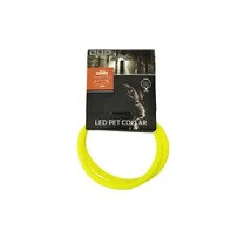 Bilde av best pris Active Canis USB LED Pet Collar yellow Kjæledyr - Hund - Transport & Sikkerhet