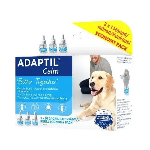 Bilde av best pris Adaptil Refillflaska (3-pack) Hund - Hundehelse - Beroligende til hund