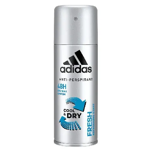 Bilde av best pris Adidas Anti-Perspiran Cool & Dry Fresh Deodorant Spray 150ml Mann - Dufter - Deodorant