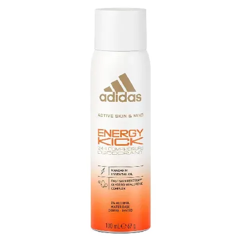 Bilde av best pris Adidas Energy Kick 24H Compressed Deodorant 100ml Dufter - Dame - Deodorant