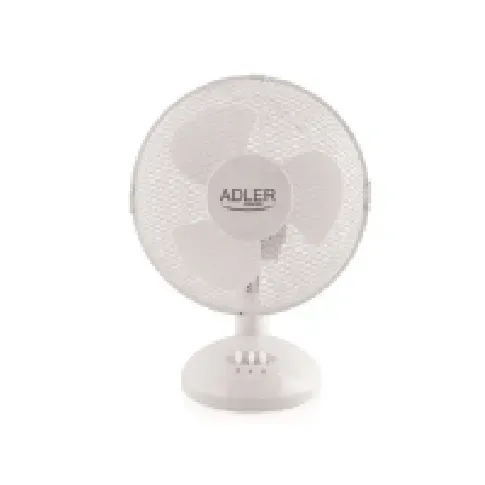 Bilde av best pris Adler AD 7302, Husholdningsvifte, Hvit, Gulv, Bord, 56 dB, 23 cm, 840 m³/t Ventilasjon & Klima - Bord- og gulvvifte - Bord-vifte