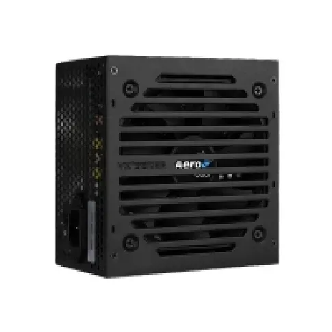 Bilde av best pris AeroCool Value Series VX PLUS 500 - Strømforsyning (intern) - ATX12V 2.3 - AC 230 V - 500 watt - svart PC tilbehør - Ladere og batterier - PC/Server strømforsyning
