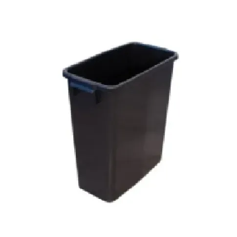 Bilde av best pris Affaldsbeholder 60 ltr. 56x28x60 cm sort plast - Ikke fødevaregodkendt Rengjøring - Rengjøringspdoukter - Rengjøringsmaskiner - Utstyr - Skraper & koster
