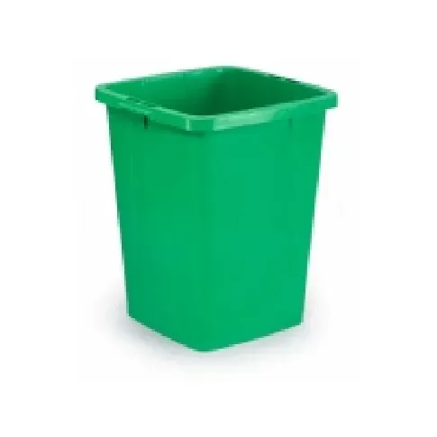Bilde av best pris Affaldsspand Durable Durabin 90 ltr. grøn firkantet Rengjøring - Avfaldshåndtering - Bøtter & tilbehør