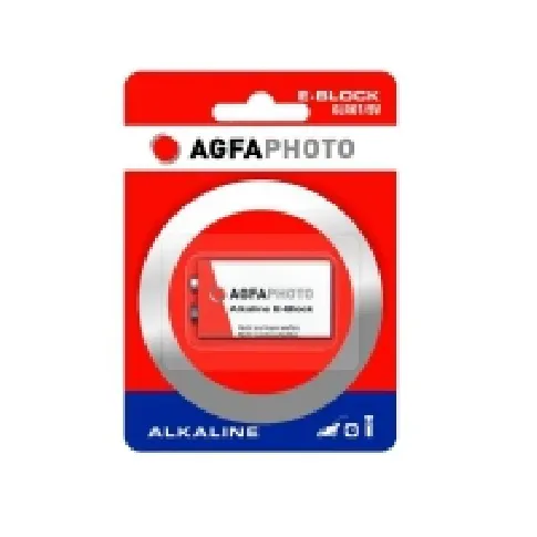 Bilde av best pris AgfaPhoto - Batteri 6LR61 - Alkalisk PC tilbehør - Ladere og batterier - Diverse batterier