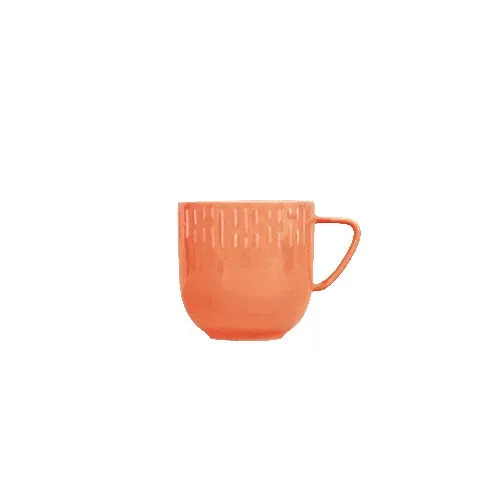 Bilde av best pris Aida - Life in Colour - Confetti - Apricot mug w/relief porcelain (13321) - Hjemme og kjøkken